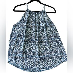 Never Worn Alice Blue Havana Halter Blouse